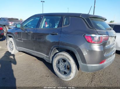 2019 JEEP COMPASS SPORT FWD Gray  Gasoline 3C4NJCAB2KT613795 photo #4