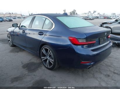 2020 BMW 330I Blue  Gasoline 3MW5R1J00L8B14250 photo #4