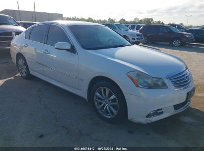 2009 INFINITI M35X White  Gasoline JNKCY01F29M852878 photo #1