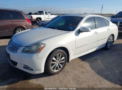 2009 INFINITI M35X White  Gasoline JNKCY01F29M852878 photo #3