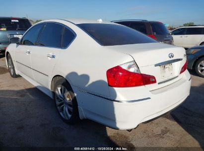 2009 INFINITI M35X White  Gasoline JNKCY01F29M852878 photo #4