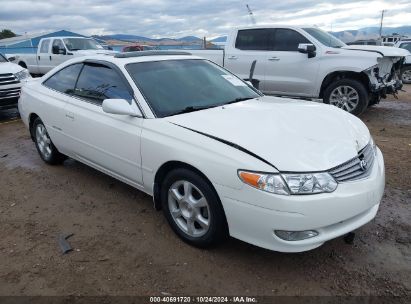 2002 TOYOTA CAMRY SOLARA SLE V6 White  Gasoline 2T1CF28P52C599902 photo #1