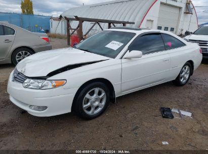 2002 TOYOTA CAMRY SOLARA SLE V6 White  Gasoline 2T1CF28P52C599902 photo #3