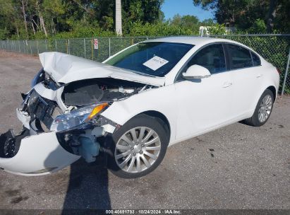 2012 BUICK REGAL White  Flexible Fuel 2G4GR5EK5C9136769 photo #3