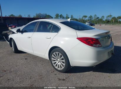 2012 BUICK REGAL White  Flexible Fuel 2G4GR5EK5C9136769 photo #4