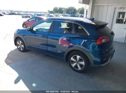 2018 KIA NIRO LX Blue  Hybrid KNDCB3LC4J5108561 photo #4