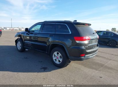 2015 JEEP GRAND CHEROKEE LAREDO Black  Flexible Fuel 1C4RJFAG4FC949951 photo #4