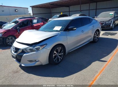 2017 NISSAN MAXIMA 3.5 SV Gray  Gasoline 1N4AA6AP9HC397966 photo #3