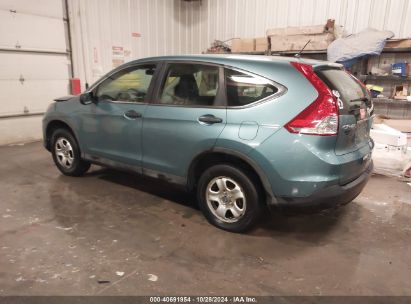 2014 HONDA CR-V LX Blue  Gasoline 2HKRM4H3XEH661711 photo #4