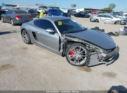 2017 PORSCHE 718 CAYMAN S Gray  Gasoline WP0AB2A83HK285257 photo #1