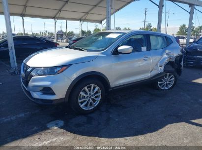 2021 NISSAN ROGUE SPORT S FWD XTRONIC CVT Silver  Gasoline JN1BJ1AV3MW308789 photo #3