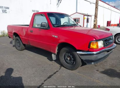 1996 FORD RANGER Red  Gasoline 1FTCR10A2TPA01891 photo #1