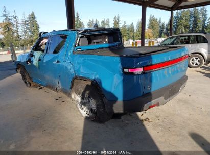 2025 RIVIAN R1T ADVENTURE/ADVENTURE DUAL MOTOR MAX PACK/ADVENTURE DUAL MOTOR PERF LARGE PACK Teal  Electric 7FCTGBAA6SN035542 photo #4