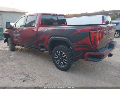 2023 GMC SIERRA 2500HD 4WD  LONG BED AT4/4WD  STANDARD BED AT4 Red  Diesel 1GT49PEY4PF144186 photo #4