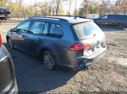 2016 VOLKSWAGEN GOLF SPORTWAGEN TSI S 4-DOOR Dark Blue  Gasoline 3VWC17AU6GM508448 photo #4