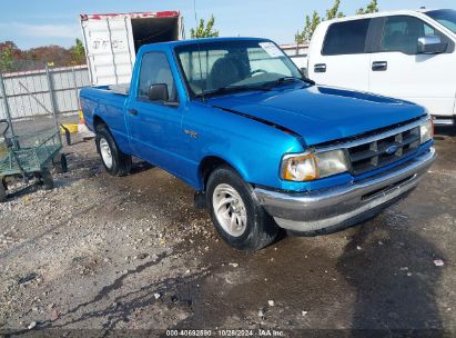 1996 FORD RANGER Blue  Gasoline 1FTCR10A2TUA18143 photo #1