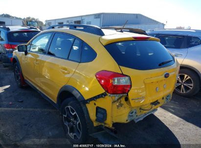 2015 SUBARU XV CROSSTREK 2.0I PREMIUM Yellow  Gasoline JF2GPADC4F8248607 photo #4