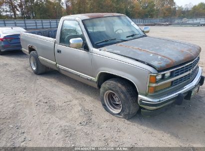 1988 CHEVROLET GMT-400 C1500 Gray  Gasoline 1GCDC14H7JE167572 photo #1