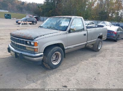 1988 CHEVROLET GMT-400 C1500 Gray  Gasoline 1GCDC14H7JE167572 photo #3