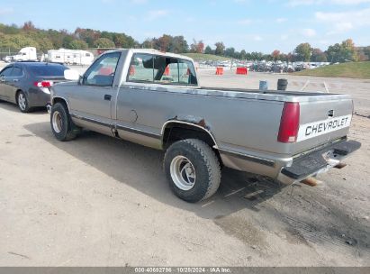 1988 CHEVROLET GMT-400 C1500 Gray  Gasoline 1GCDC14H7JE167572 photo #4