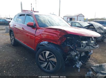 2024 VOLKSWAGEN ATLAS 2.0T SEL Red  Gasoline 1V2BR2CA9RC516107 photo #1