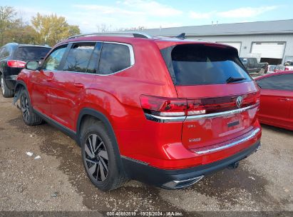 2024 VOLKSWAGEN ATLAS 2.0T SEL Red  Gasoline 1V2BR2CA9RC516107 photo #4