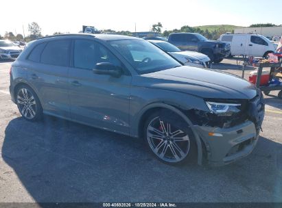 2019 AUDI SQ5 3.0T PREMIUM Gray  Gasoline WA1B4AFY0K2116350 photo #1