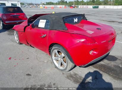 2006 PONTIAC SOLSTICE Red  Gasoline 1G2MB35BX6Y117199 photo #4