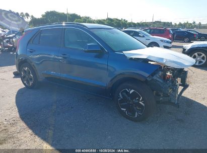 2023 KIA NIRO EV WIND Blue  Electric KNDCR3L1XP5028569 photo #1