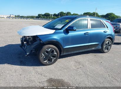 2023 KIA NIRO EV WIND Blue  Electric KNDCR3L1XP5028569 photo #3