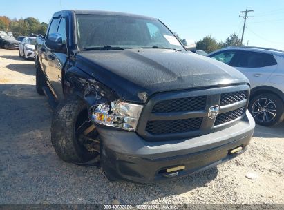 2017 RAM 1500 TRADESMAN  4X4 5'7 BOX Black  Gasoline 3C6RR7KT5HG544666 photo #1