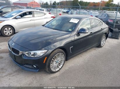 2016 BMW 435I GRAN COUPE Black  Gasoline WBA4B1C59GG241868 photo #3