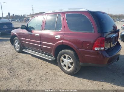 2007 BUICK RAINIER CXL Maroon  Gasoline 5GADT13S072192273 photo #4