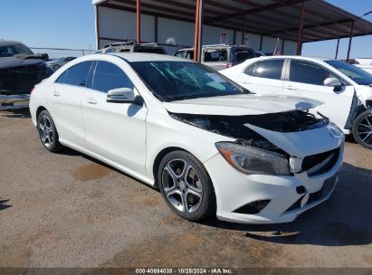 2014 MERCEDES-BENZ CLA 250 White  Gasoline WDDSJ4EB3EN096391 photo #1