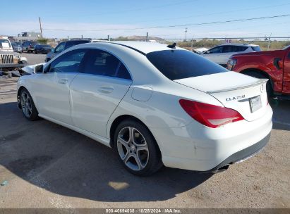 2014 MERCEDES-BENZ CLA 250 White  Gasoline WDDSJ4EB3EN096391 photo #4