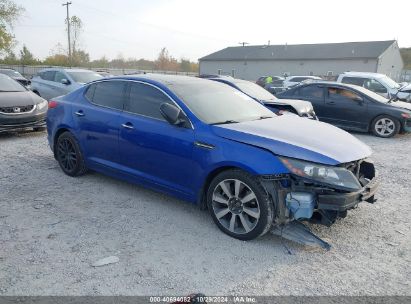 2013 KIA OPTIMA SX Blue  Gasoline 5XXGR4A63DG096905 photo #1