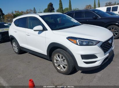 2021 HYUNDAI TUCSON VALUE White  Gasoline KM8J33A47MU386408 photo #1