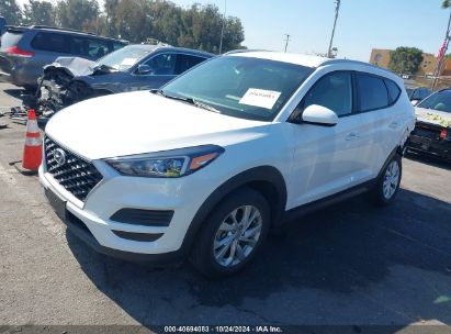 2021 HYUNDAI TUCSON VALUE White  Gasoline KM8J33A47MU386408 photo #3