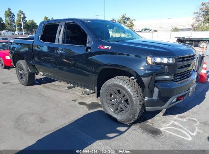 2020 CHEVROLET SILVERADO 1500 4WD  SHORT BED LT TRAIL BOSS Black  Gasoline 3GCPYFED8LG396099 photo #1