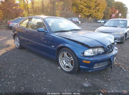 2002 BMW 330CI Blue  Gasoline WBABN53402JU27551 photo #1