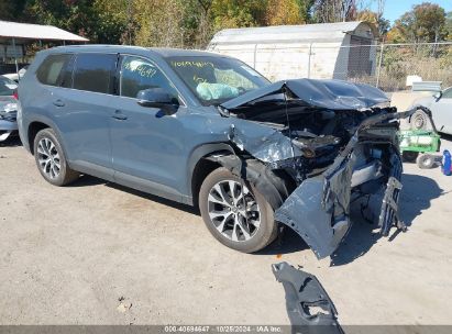 2024 TOYOTA GRAND HIGHLANDER HYBRID LIMITED MAX Gray  Hybrid 5TDADAB57RS000126 photo #1