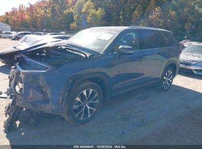 2024 TOYOTA GRAND HIGHLANDER HYBRID LIMITED MAX Gray  Hybrid 5TDADAB57RS000126 photo #3