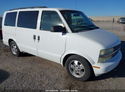 2003 CHEVROLET ASTRO White  Gasoline 1GNDM19XX3B107214 photo #1