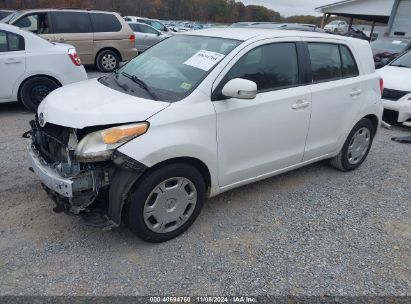 2010 SCION XD White  Gasoline JTKKU4B4XA1007207 photo #3