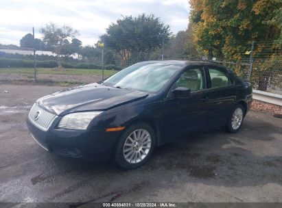 2007 MERCURY MILAN V6 PREMIER Black  Gasoline 3MEHM08177R606490 photo #3