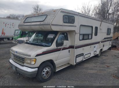 1993 FORD ECONOLINE E350 CUTAWAY VAN White  Gasoline 1FDKE30G4PHA10109 photo #3