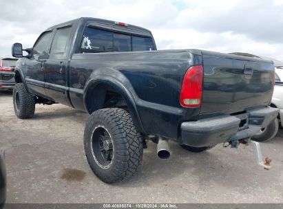 2003 FORD F-250 LARIAT/XL/XLT Black  Diesel 1FTNW21F93EA94647 photo #4