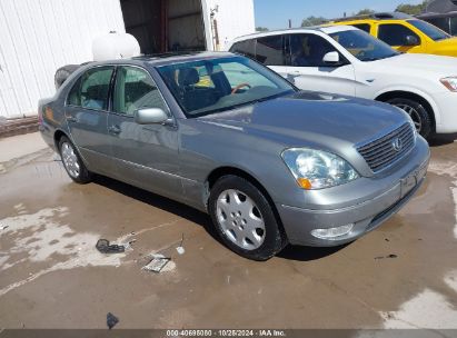 2003 LEXUS LS 430 Gray  Gasoline JTHBN30FX30092527 photo #1