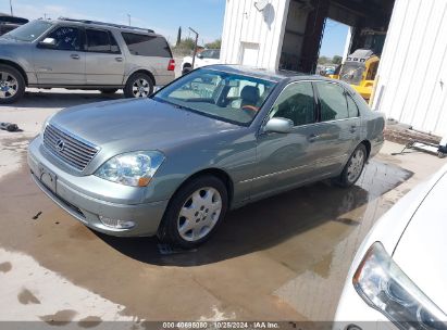 2003 LEXUS LS 430 Gray  Gasoline JTHBN30FX30092527 photo #3