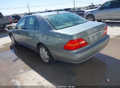 2003 LEXUS LS 430 Gray  Gasoline JTHBN30FX30092527 photo #4